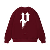 Purple Brand Sweatshirt Loose Crew Neck Sweater