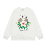 Casablanca Sweatshirts Crew neck sweater autumn and winter print men and women