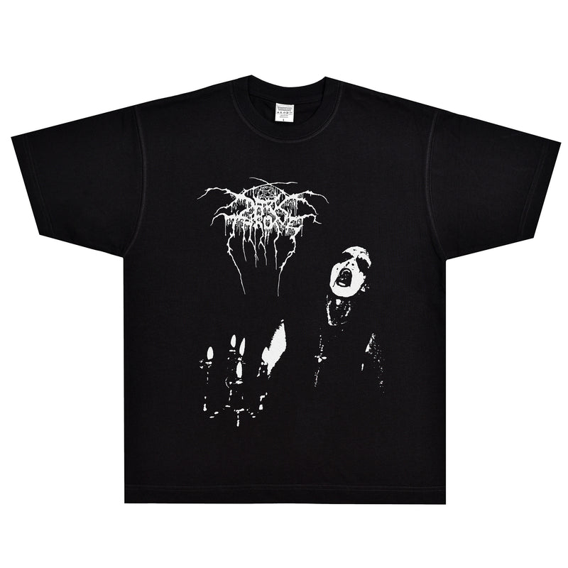 Rock Star T Shirt Darkthrone Transilvanian Hunger T-shirt Vintage Short Sleeve