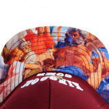 Trendy flat brimmed hat kingdom come prayer gesture summer