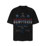 Men Vintage T-Shirts Saint Michael Tee Saint Tears