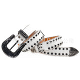 Hip-hop punk rhinestone belt bestme accessories