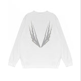 Purple Brand Long Sleeve T-Shirt Fashion Loose Long Sleeve Top