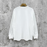 Purple Brand Long Sleeve T-Shirt Fashion Loose Long Sleeve Top