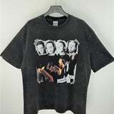Men Vintage T-Shirts "METALLICA" Band Tee