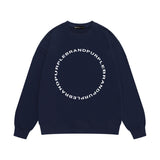 Purple Brand Sweatshirt Loose Crew Neck Sweater