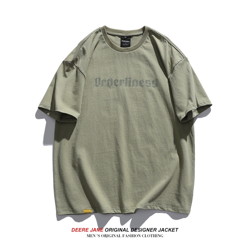 Men's T-Shirts Summer Short-Sleeved T-shirt Men's Loose