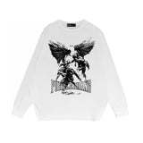 Purple Brand Long Sleeve T-Shirt Fashion Loose Long Sleeve Top