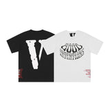 Vlone T Shirts Short Sleeve T-shirt Maychao Hip Hop Half Sleeve Couple