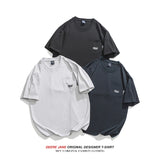 Men's T-Shirts Short-Sleeved T-shirt Men's Summer Loose All-Match Casual