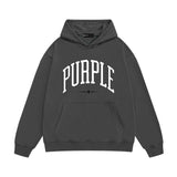 Purple Brand Hoodie Fashion Loose Hooded Sweater