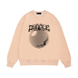 Purple Brand Sweatshirt Loose Crew Neck Sweater
