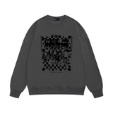 Purple Brand Sweatshirt Loose Crew Neck Sweater