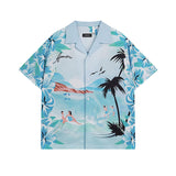 Casablanca Shirts And Shorts 2 Pieces Set Summer Print