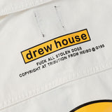 Drew House Jacket Suit Style White Denim Jacket