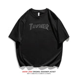 Men T-Shirts Summer Cotton Short Sleeve T-shirt Male Half Sleeve