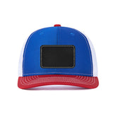 Trendy flat brimmed hat breathable sunshade