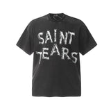 Unisex T-Shirts Saint Michael Vintage Old Loose T-Shirt