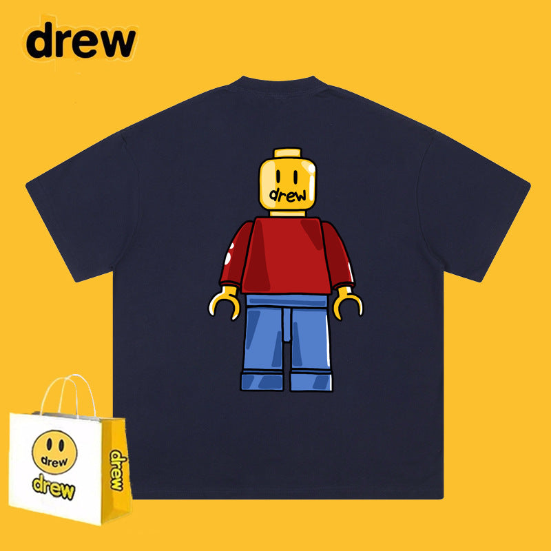 Drew T Shirts Smiley Face Short Sleeve