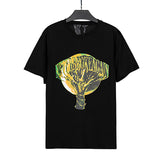 Vlone T Shirts Fashion Brand Summer High Street Men's and Women's T-shirt American Street Loose