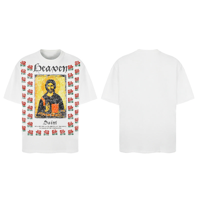 Men Vintage T-Shirts Saint "Saint Tears" Tee