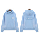 Amiri Hoodie AMI Letter Pattern Pullover Hooded Sweater Men and Women