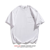 Men T-Shirts Summer Short Sleeve T-shirt Men Loose Retro Half Sleeve