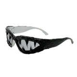 Trendy punk glasses alien halloween