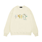 Purple Brand Sweatshirt Loose Crew Neck Sweater