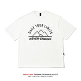Men T-shirt Summer Cotton Short Sleeve T-shirt Men's Loose