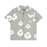Denim Tears Outfit: T Shirt/Shorts (Separate Purchase Options) Shirt Loose Shorts Men and Women Casual Suit