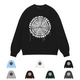Purple Brand Sweatshirt Loose Crew Neck Sweater