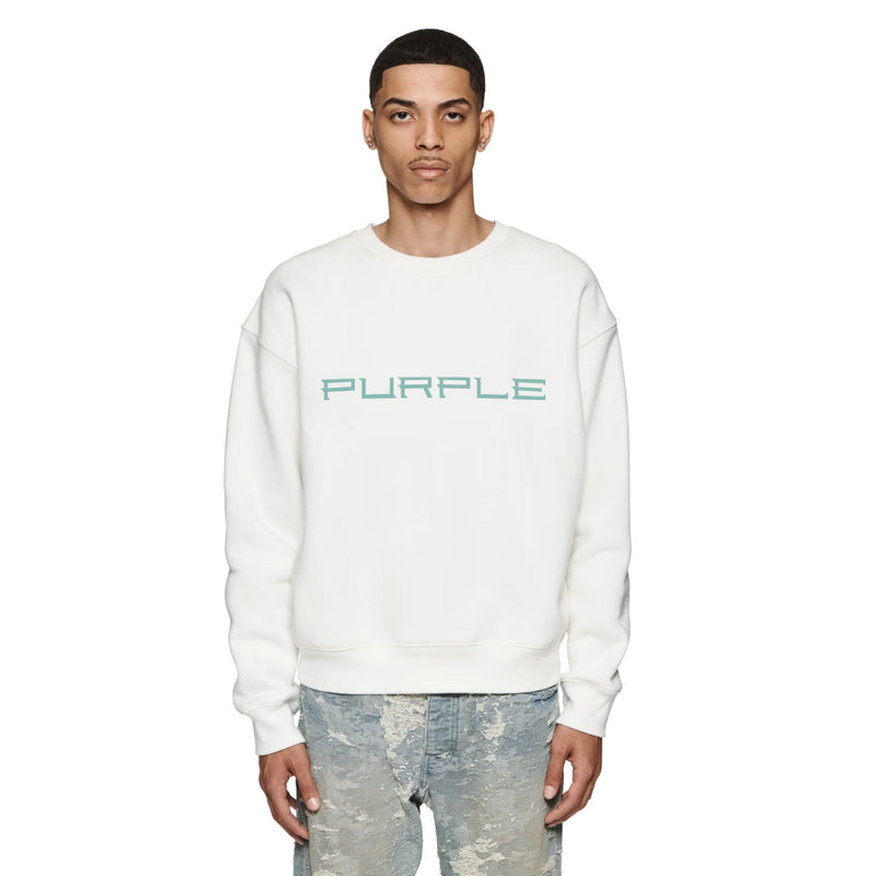 Purple Brand Sweatshirt Loose Crew Neck Sweater