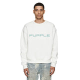 Purple Brand Sweatshirt Loose Crew Neck Sweater
