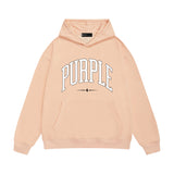 Purple Brand Hoodie Fashion Loose Hooded Sweater