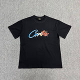 Corteiz T Shirt Short Sleeve Letter Flower