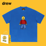 Drew T Shirts Short Sleeve Loose round Neck Short Sleeve