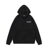 Amiri Hoodie AMI Lace Embroidery Letter Pattern Hooded Sweater for Men and Women