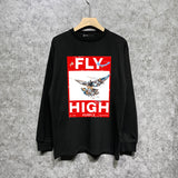 Purple Brand Long Sleeve T-Shirt Fashion Loose Long Sleeve Top