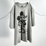 Men Vintage T-Shirts SAINT MICHAEL Mickey Mouse T-Shirts