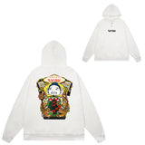 Evisu Hoodie print men and women