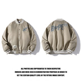 Bathing Ape jacket winter embroidery star baseball air force cotton jacket