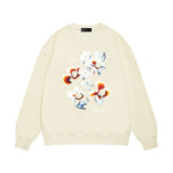 Purple Brand Sweatshirt Loose Crew Neck Sweater