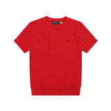 Ralph Lauren Knitted sweaters Ralph Lauren Knitted Short Sleeved Shirt Small Standard Twist Knitted Crew Neck Short Sleeve