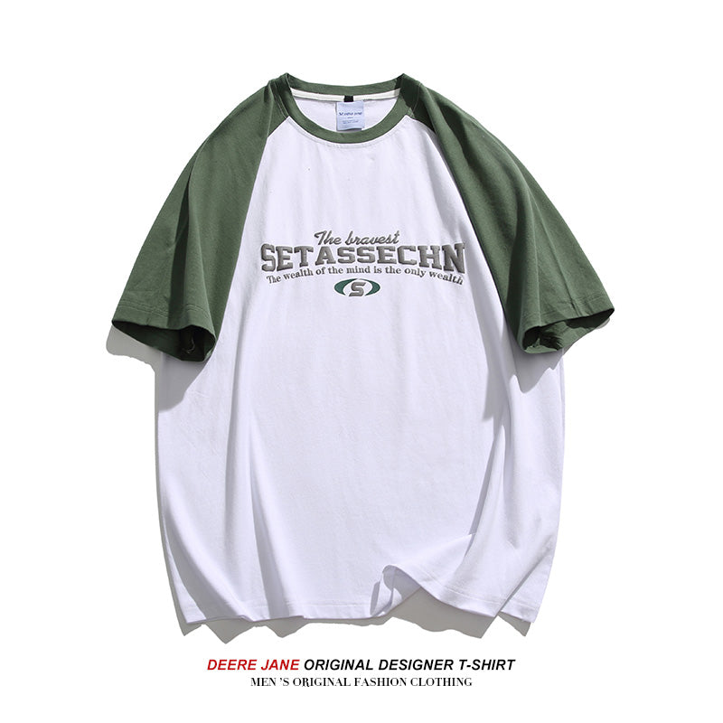 Men's T-Shirts Short-Sleeved T-shirt Men's Summer Loose Casual