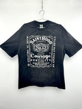 Men Vintage T-Shirts Saint Hood Washed Distressed T-Shirts