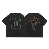 Vlone T Shirt Spring Summer Crew Neck Pullover Short Sleeve