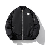 Men Vintage Jackets Embroidered Neutral Jacket Jacket Padded Baseball Jacket