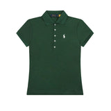 Ralph Lauren POLO shirt war horse small label embroidery casual POLO shirt short sleeve