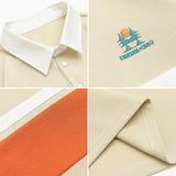 Men's T-Shirts Short-Sleeved T-shirt Men's Summer Half Sleeve Loose Polo Shirt
